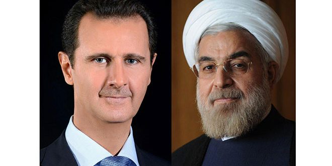 دام برس : دام برس | الرئيس الأسد يشرح للرئيس روحاني تفاصيل العدوان على سورية وكيفية صده