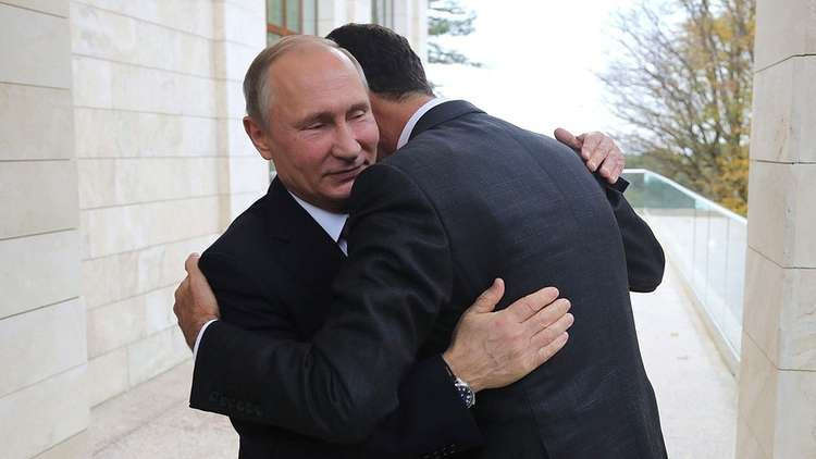 دام برس : دام برس | بوتين مهنئاً الأسد : سنواصل دعم سورية للحفاظ على سيادتها