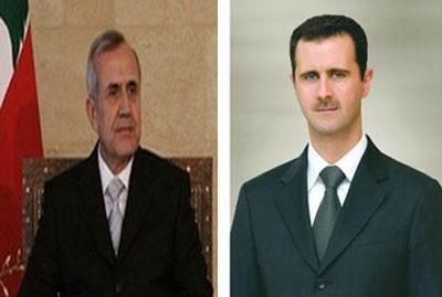 دام برس : الرئيس الأسد يتلقى برقية من القاضي الشرعي الأول بدمشق بثبوت أن أول أيام شهر رمضان المبارك هو السبت القادم ويتلقى اتصالاً هاتفياً من الرئيس اللبناني