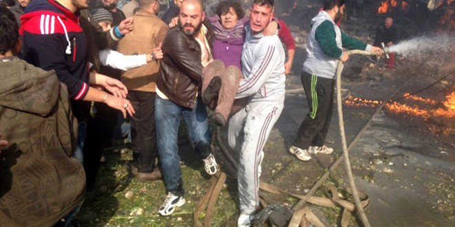 دام برس : دام برس | 8 شهداء و 25 جريحاً في حمص .. وإصابة 5 أشخاص بجروح في دمشق