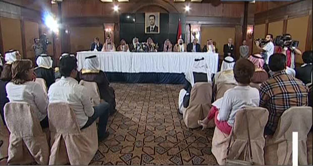 دام برس : دام برس | شيوخ القبائل والعشائر السورية ترد على تصريحات الملك الأردني