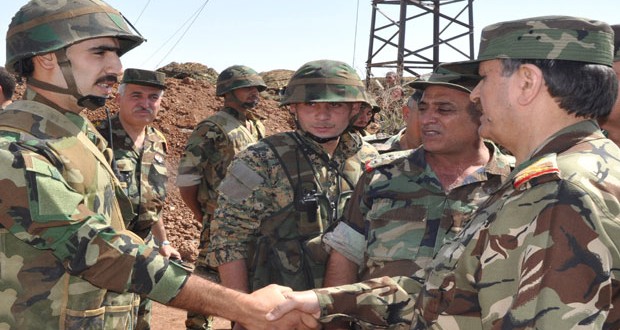 دام برس : دام برس | بتوجيه من الرئيس الأسد .. العماد الفريج يزور عددا من تشكيلاتنا المقاتلة في درعا