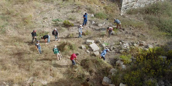دام برس : بمشاركة 400 متطوعاً ومتطوعة .. إطلاق مبادرة أسبوع للتاريخ في قلعة الحصن