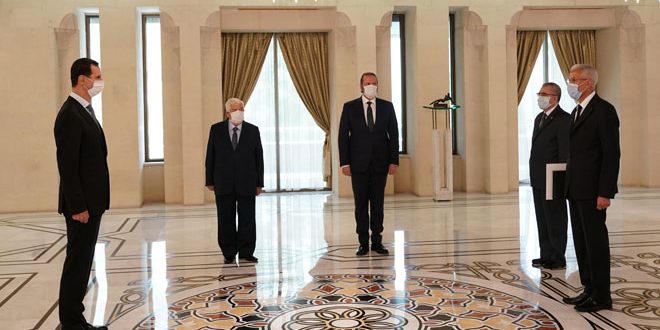 دام برس : دام برس | الرئيس الأسد يتقبل أوراق اعتماد سفيري الجزائر وأبخازيا لدى سورية