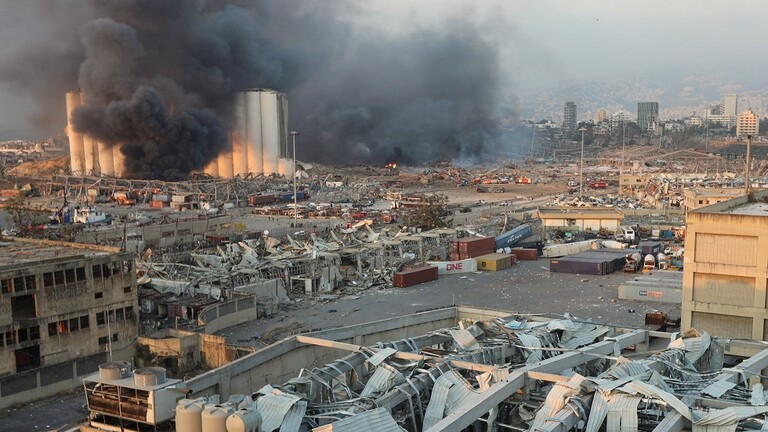 دام برس : دام برس | انفجار بيروت دمر جميع مخزونات الحبوب في البلاد
