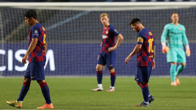 دام برس : دام برس | فضيحة مدوية لبرشلونة بخسارته أمام بايرن ميونخ بثمانية أهداف في دوري أبطال أوروبا