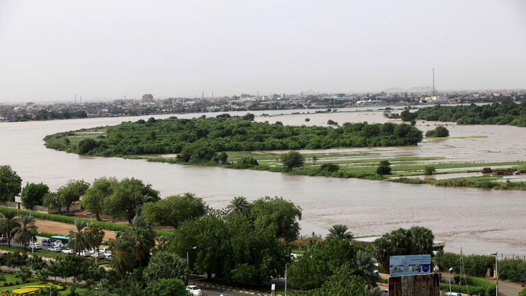 دام برس : دام برس | ارتفاع منسوب مياه النيل الأزرق إلى أعلى مستوياته بسبب الفيضانات