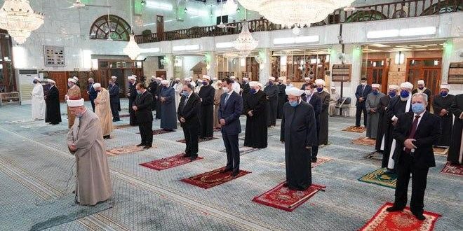 دام برس : الرئيس الأسد يشارك في الاحتفال الديني بذكرى المولد النبوي الشريف بدمشق