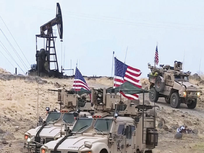 دام برس : دام برس | استهداف القاعدة الأميركية في حقل العمر النفطي شمال شرق دير الزور بالصواريخ