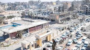 دام برس : دام برس | القوات الروسية تدخل لأول مرة عاصمة الخلافة في سورية