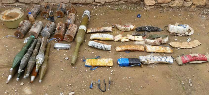 دام برس : دام برس | العثور على مخبأ أسلحة لداعش في مخيم اليرموك