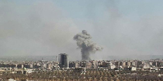 دام برس : الاحتلال التركي يعتدي بالقذائف الصاروخية على قرية مرعناز بريف حلب الشمالي