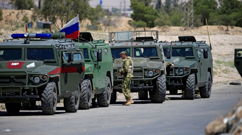 دام برس : دام برس | الشرطة العسكرية الروسية تسيّر دورياتها في منبج