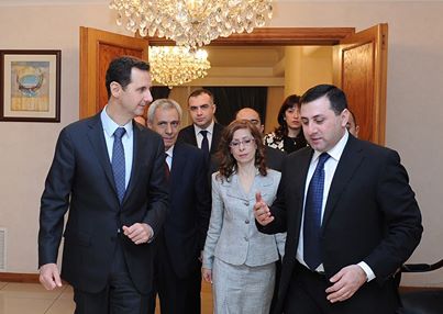 دام برس : دام برس | الرئيس الأسد يحذر خلال لقائه وفداً برلمانياً أرمينياً من مخاطر الإرهاب والفكر المتطرف الذي يدعمه الغرب وبعض الدول الإقليمية