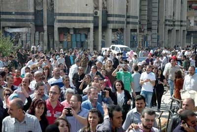 دام برس : دام برس | شخصيات وأحزاب لبنانية: إعلان حمص القديمة آمنة إنجاز نوعي في الحرب ضد الإرهاب