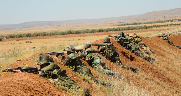 دام برس : دام برس | الجيش السوري يحبط هجمات داعش المباغتة في بادية حمص الشرقية