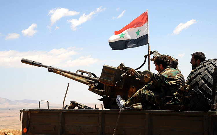 دام برس : دام برس | مناطق سيطرة الجيش السوري