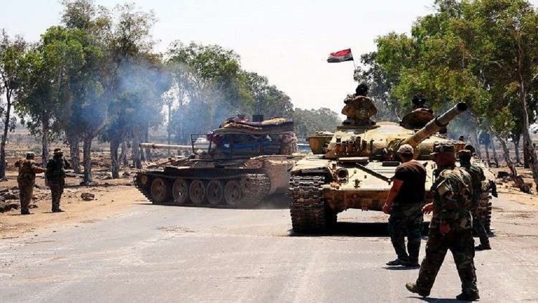 دام برس : دام برس | الجيش السوري يقطع طرق الإمداد عن 