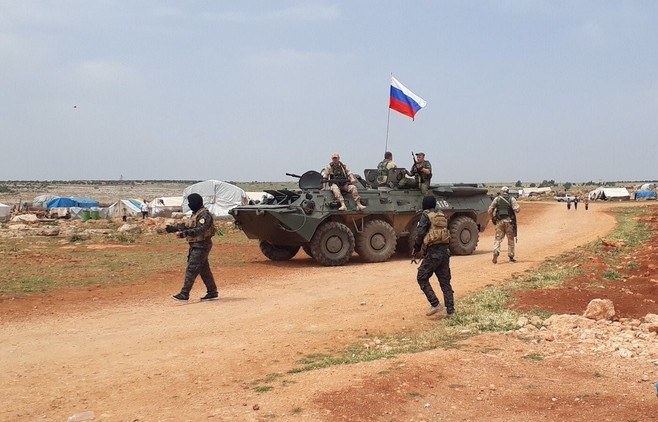 دام برس : دام برس | قوات روسية استطلاعية تصل مطار أبو الظهور استعداداً لمعركة إدلب