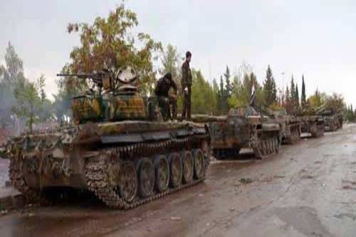 دام برس : دام برس | بعد استعادة خان شيخون.. الجيش السوري يحشد قواته في إدلب استعدادا لمواصلة التقدم