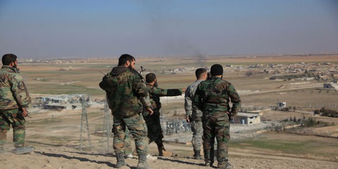 دام برس : الجيش يواصل تضييق الخناق على إرهابيي داعش في تلول الصفا