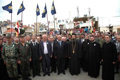 دام برس : بمناسبة عيد الشهداء فعاليات متنوعة في حمص تكريما لشهداء الجيش وذويهم