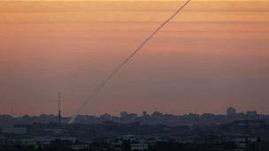 دام برس : دام برس | صاروخ من غزة يضرب جنوبي كيان العدو