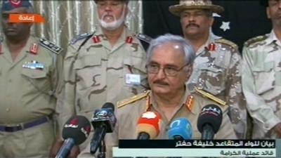 دام برس : دام برس | نجاة اللواء الليبي المتقاعد خليفة حفتر من محاولة اغتيال