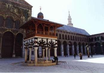 دام برس : المسجد الأموي بدمشق درة مساجد الشرق