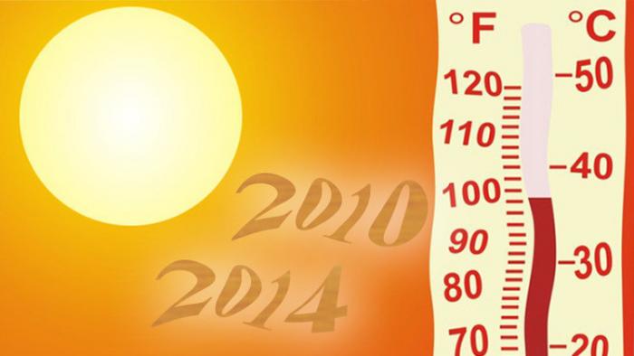 دام برس : بيانات بريطانية تشير إلى أن عامي 2014 و2010 الأكثر حرارة في التاريخ