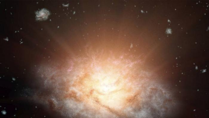 دام برس : دام برس | اكتشاف أسطع مجرة في الكون