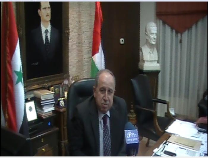 دام برس : دام برس | أمين فرع ورئيس جامعة حلب يوجهون رسالة عزاء للسيد الرئيس عبر دام برس