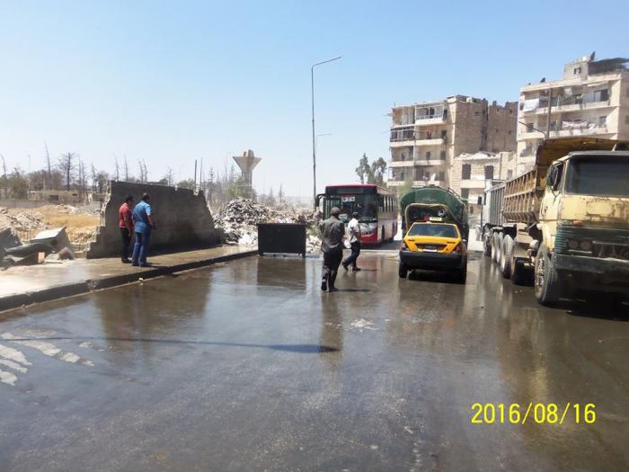 دام برس : دام برس | مجلس مدينة حلب يعمل على إعادة تأهيل حي الأشرفية لتسهيل عودة الأهالي لمنازلهم