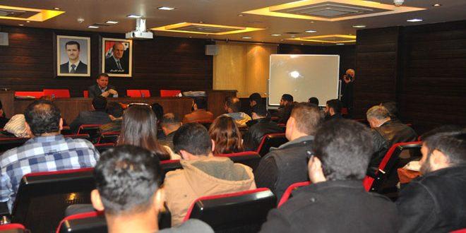 دام برس : دام برس | هيئة الثقافة والإعلام المركزية للاتحاد الوطني لطلبة سورية تبحث مشاكل الطلاب في جميع الكليات