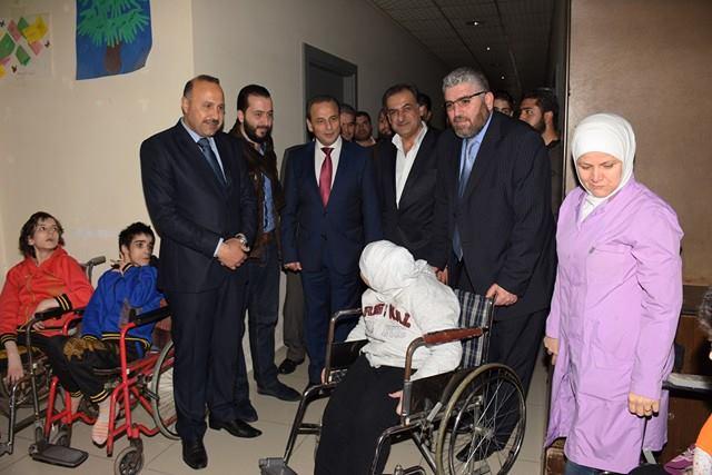 دام برس : دام برس | وزير الصحة ومحافظا حلب وحماة يتفقدون المبرة الإسلامية ومركز العلاج الفيزيائي