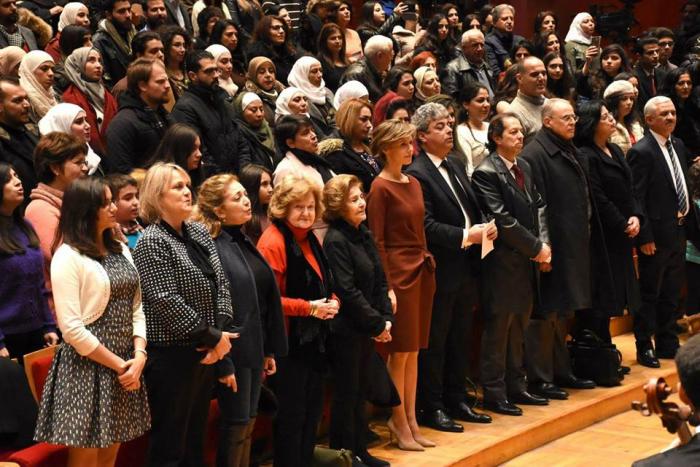 دام برس : بحضور السيدة أسماء الأسد .. الاحتفال بمرور 25 عاماً على تأسيس الفرقة السيمفونية الوطنية