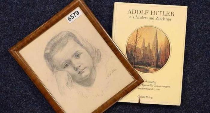 دام برس : دام برس | صورة فتاة رسمها هتلر للبيع في مزاد علني