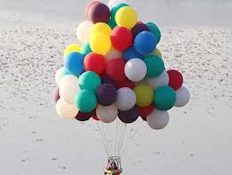 دام برس : دام برس | يجتاز الأطلسي بواسطة مئات البالونات