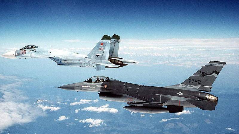 دام برس : دام برس | حميميم: مقاتلة إف-35 تابعة للتحالف الدولي تقترب بشكل خطير من مقاتلة سو-35 روسية