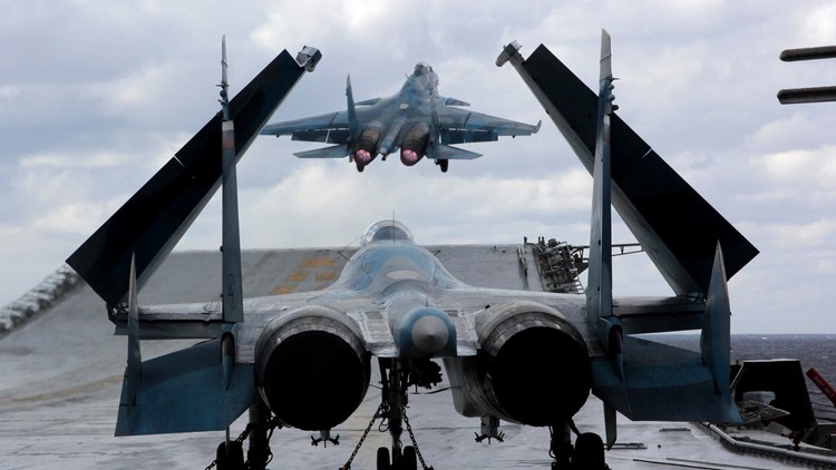 دام برس : دام برس | الدفاع الروسية: مقاتلاتنا البحرية دمرت أكثر من 1300 هدف لداعش في سورية