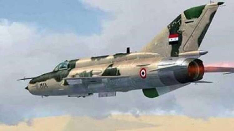 دام برس : إسرائيل تستهدف مقاتلة سورية فوق الجولان