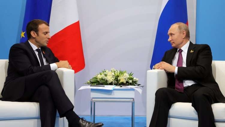دام برس : دام برس | الرئيس الفرنسي ماكرون يدخل على خط التسورية السورية عبر الرئيس الروسي بوتين