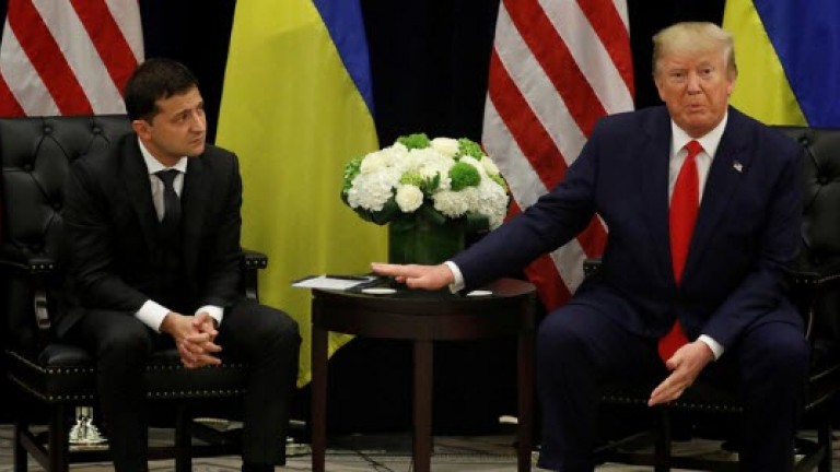 دام برس : دام برس | ترامب بالخطأ يسمي زيلينسكي الرئيس الروسي الجديد