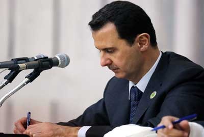 دام برس : دام برس | الأمين القطري للحزب الرفيق بشار الأسد :حين نكون أقوياء في الداخل فكل ما هو خارجي يبقى خارجياً