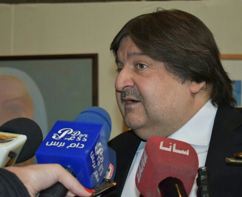 دام برس : دام برس | وزير الثقافة يفتتح معرض الخريف في خان أسعد باشا