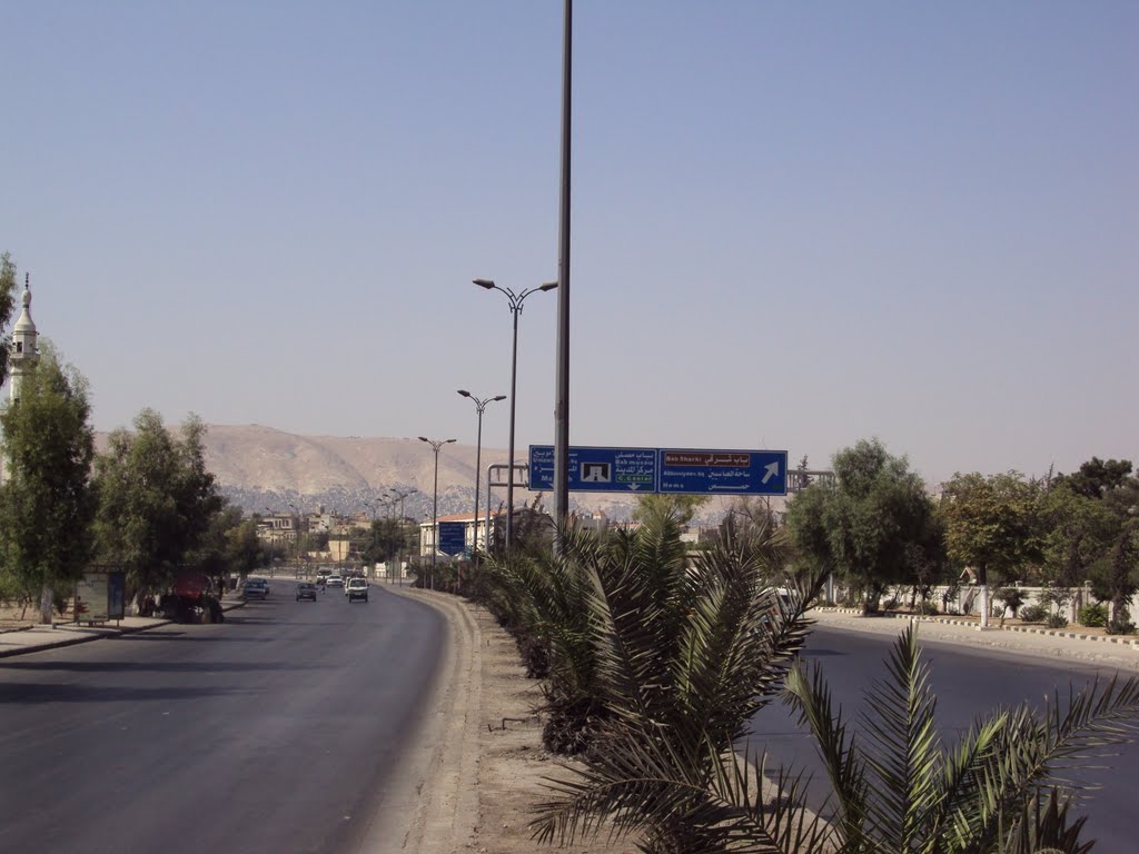 دام برس : دام برس | محافظة دمشق: قطع طريق المتحلق الجنوبي للمباشرة بصيانة فواصل التمدد