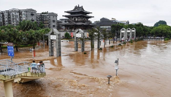 دام برس : دام برس | الفيضانات تتسبب في تشريد الملايين وسط وجنوبي الصين
