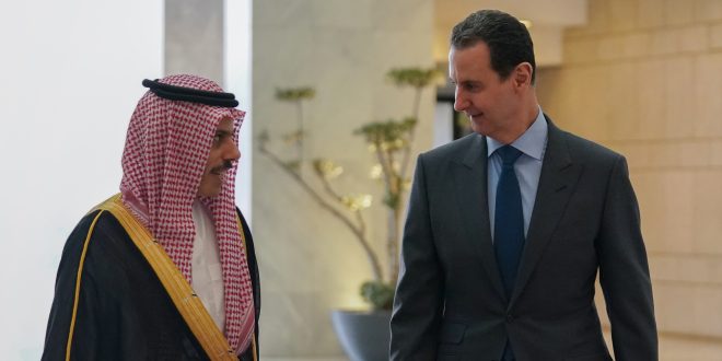 دام برس : دام برس | الرئيس الأسد يبحث مع وزير الخارجية السعودي العلاقات بين البلدين وملفات عربية ودولية