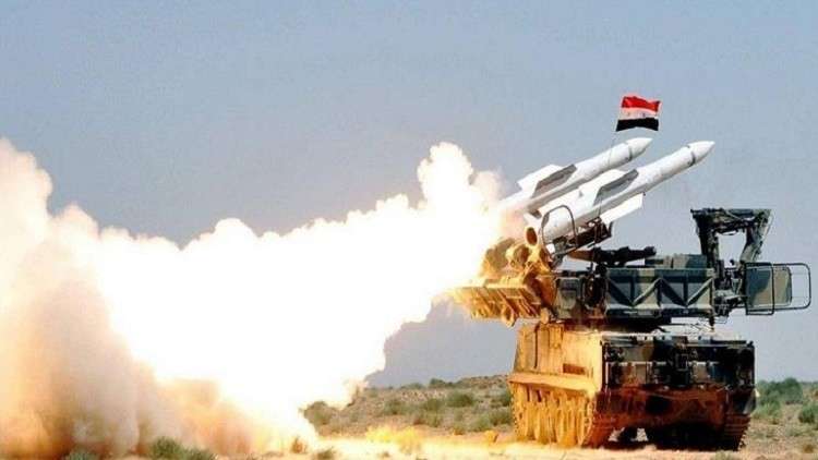 دام برس : دام برس | الدفاع الجوي السوري يسقط صواريخ معادية فجر اليوم