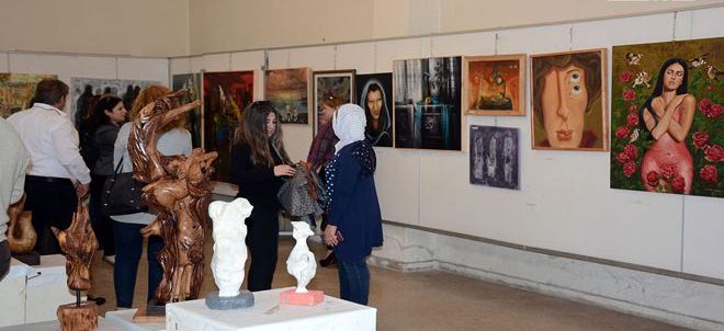 دام برس : دام برس | بمشاركة 49 فناناً… افتتاح معرض ربيع اللاذقية في صالة الباسل للفنون
